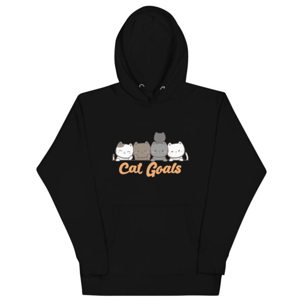 Cat Goals Hoodie - Image 2