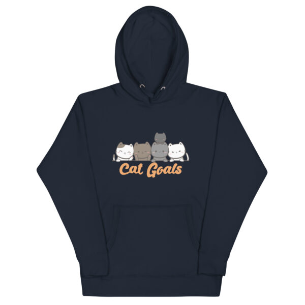 Cat Goals Hoodie - Image 3